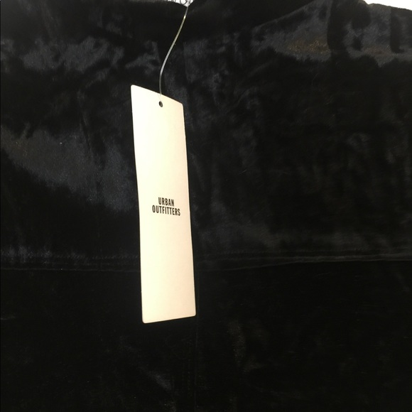 NWT Urban Outfitters velvet mock neck mini dress - Picture 3 of 4